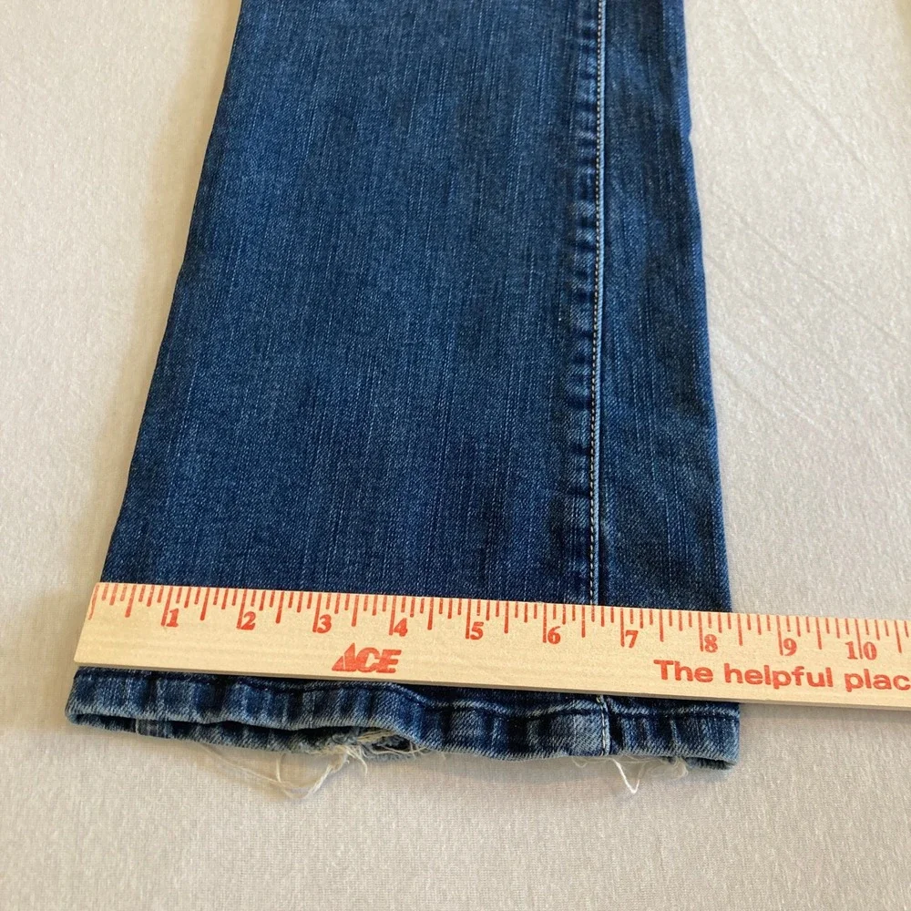 American Eagle Jeans Women 4 (30x30) Original Bootcut Denim Stretch Low Rise
